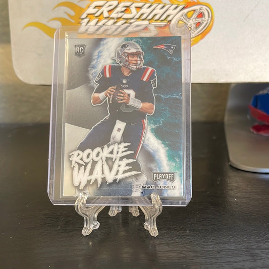 2021 Panini Playoff #RW-MJO Mac Jones RC Rookie Wave New England Patriots