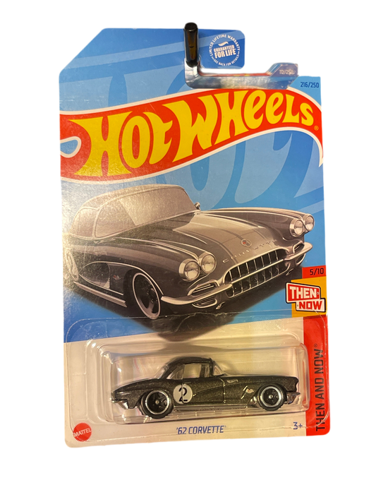 Hot Wheels Then & Now ‘62 Corvette Grey 5/10