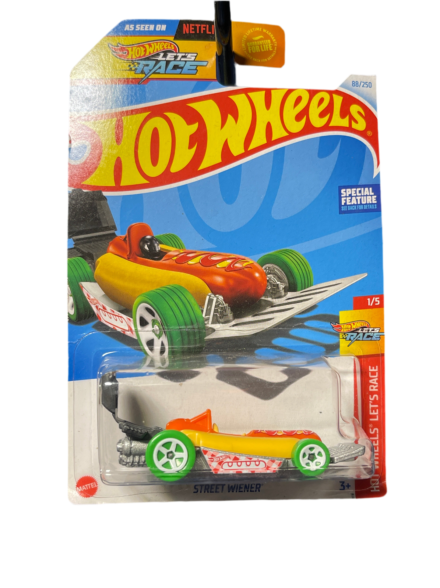 2024 Hot Wheels #88 Hot Wheels Let's Race 1/5 STREET WEINER New