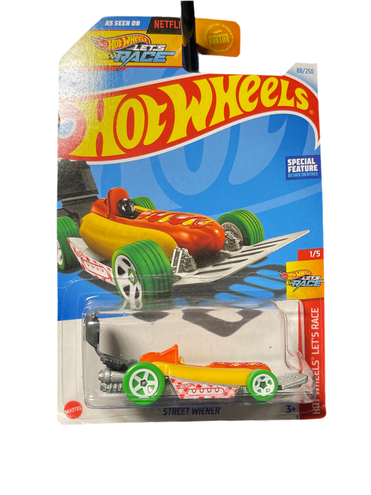 2024 Hot Wheels #88 Hot Wheels Let's Race 1/5 STREET WEINER New