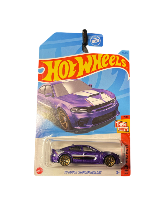 Hot Wheels ‘20 Dodge Charger Hellcat Then & Now Purple 7/10