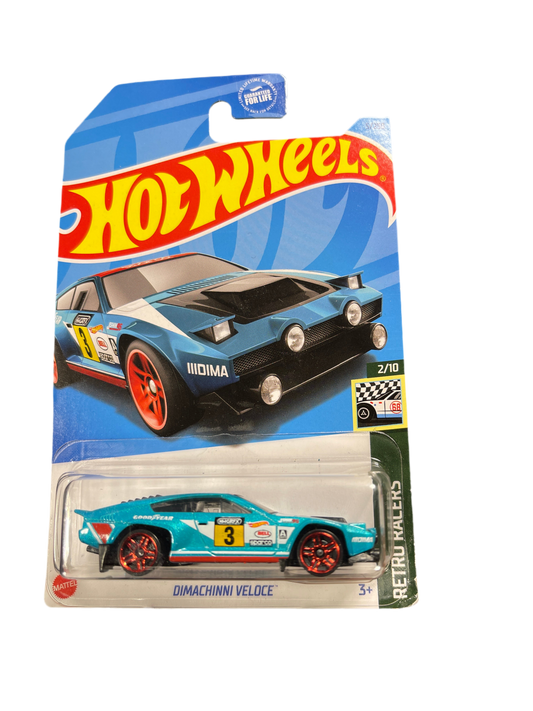 Hot Wheels 2021 Dimachinni Veloce Retro Racers