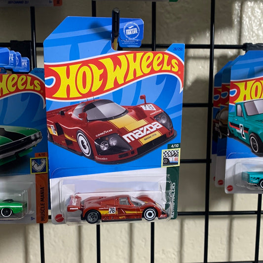 Hot Wheels Mazda 787B - Red / 2021 Retro Racers #28