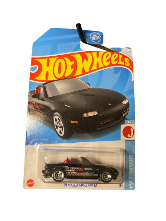 Hot Wheels J Imports ‘91 MX-5 Mazda Miata JDM