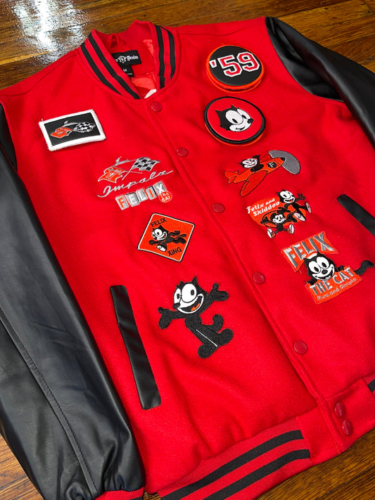 Classic Impala Felix the Cat Lowrider removable patch jacket