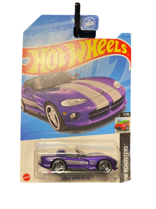 Hot Wheels Dodge Viper RT/10 HW Roadsters Purple 7/10