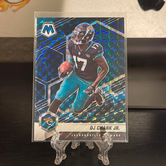 2021 Panini Mosaic DJ Chark Jr #100 Genesis Prizm SP ultra rare 🔥