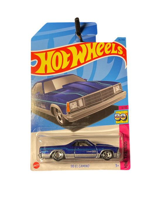 Hot Wheels ‘80 El Camino “The 80s” 3/10 Blue