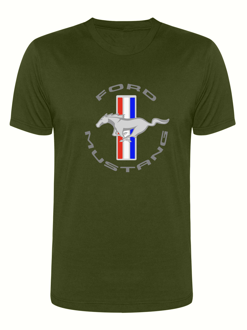 Reflective Ford Mustang Logo T-Shirt