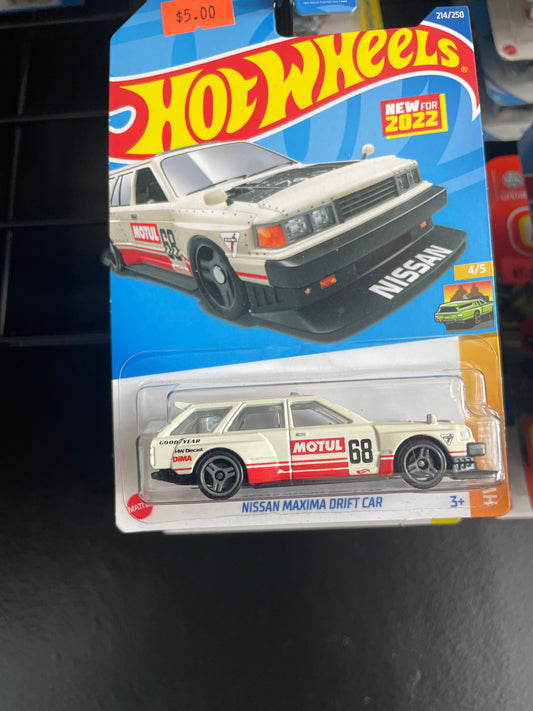 New for 2022 Hotwheels Nissan Maxima Drift Car