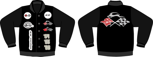 Embroidered Reflective Impala University Jacket