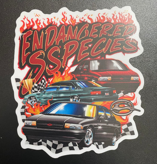 Endangered SSpecies Stickers