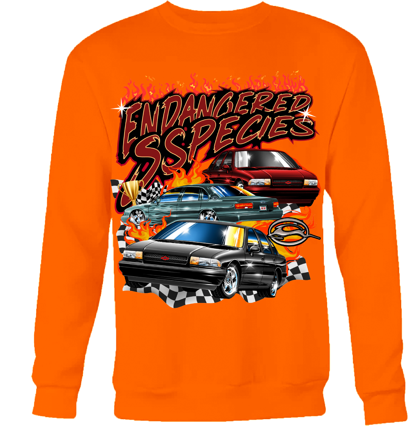 Kids Endangered SSpecies Crewneck DTF