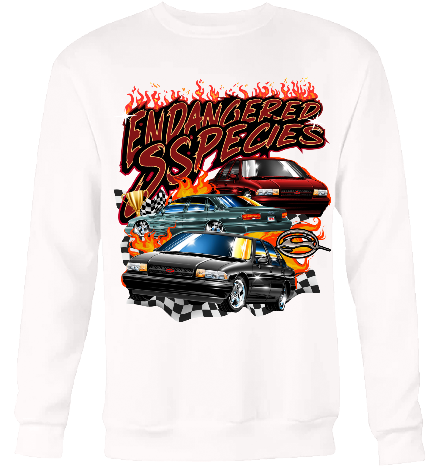 Kids Endangered SSpecies Crewneck DTF