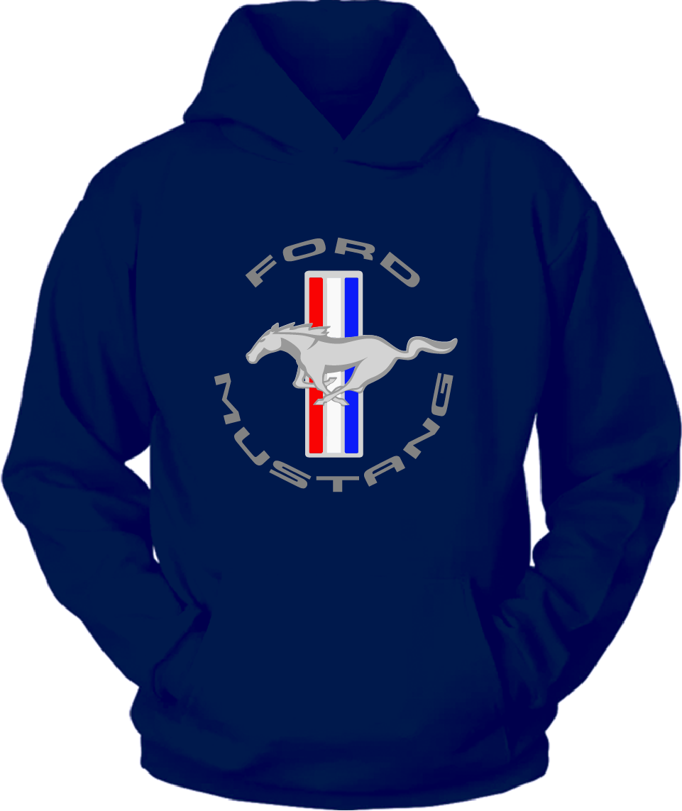 Reflective Ford Mustang Logo Hoodie