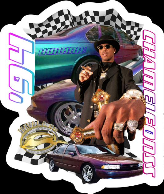 Master P Impala SS Sticker