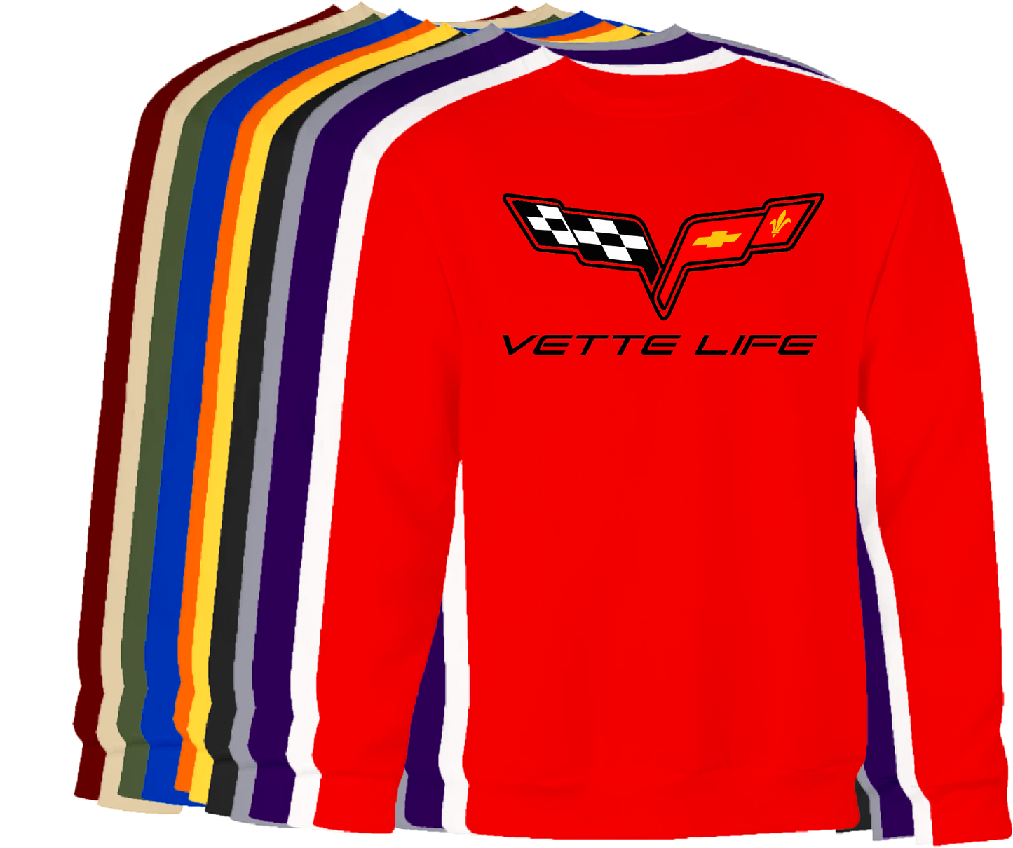 Vette Life C6 Crewneck