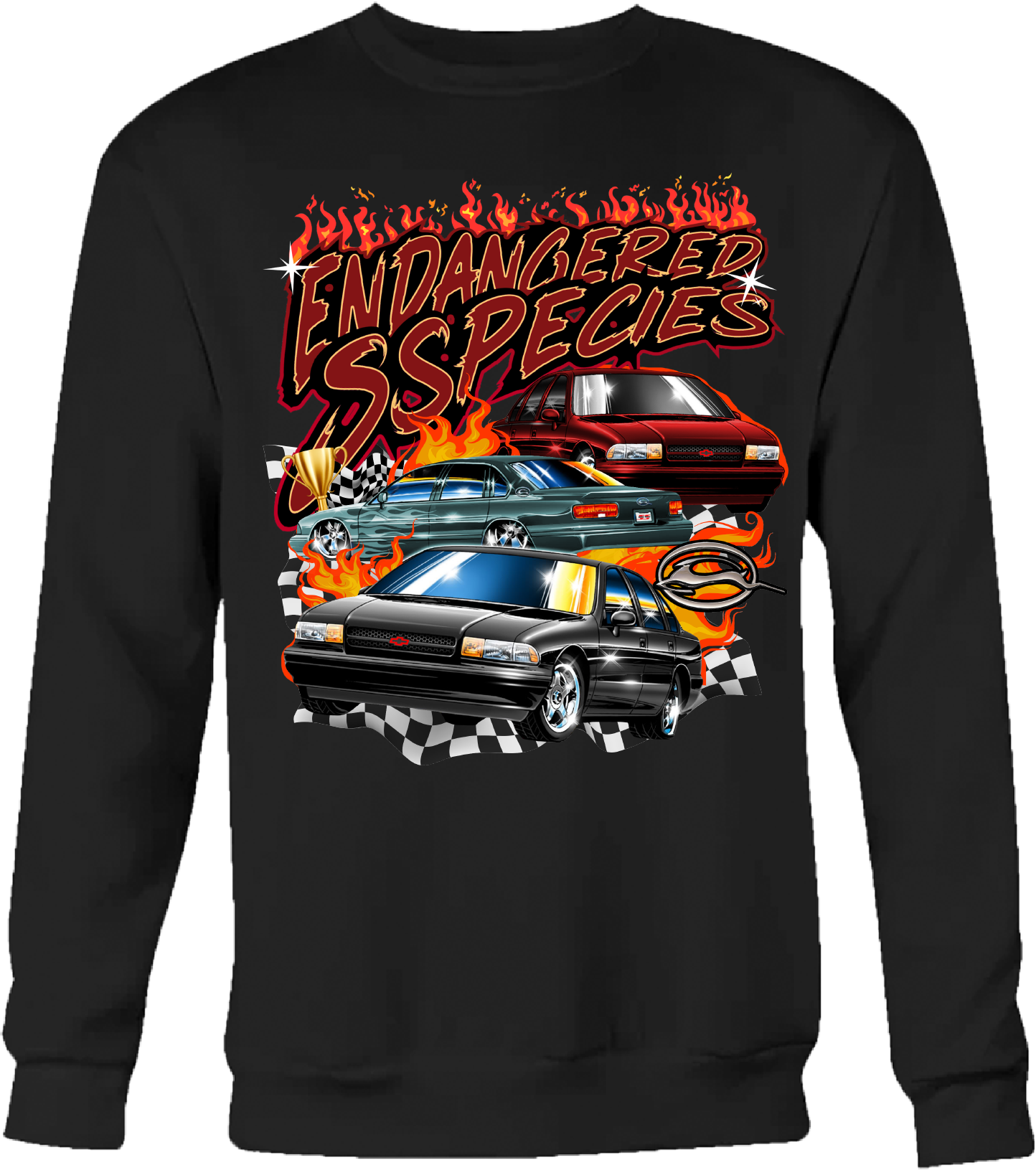 Kids Endangered SSpecies Crewneck DTF