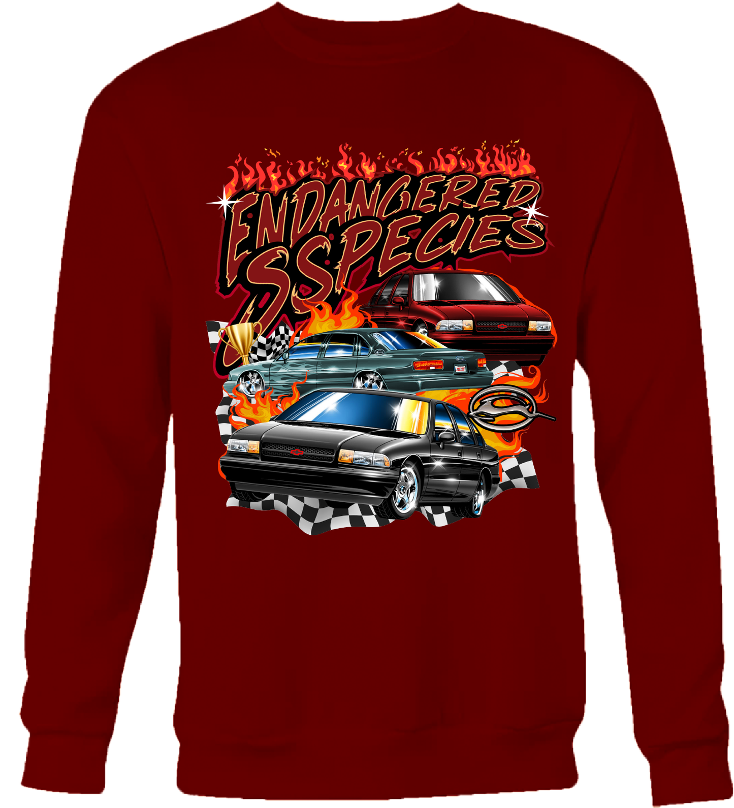 Kids Endangered SSpecies Crewneck DTF