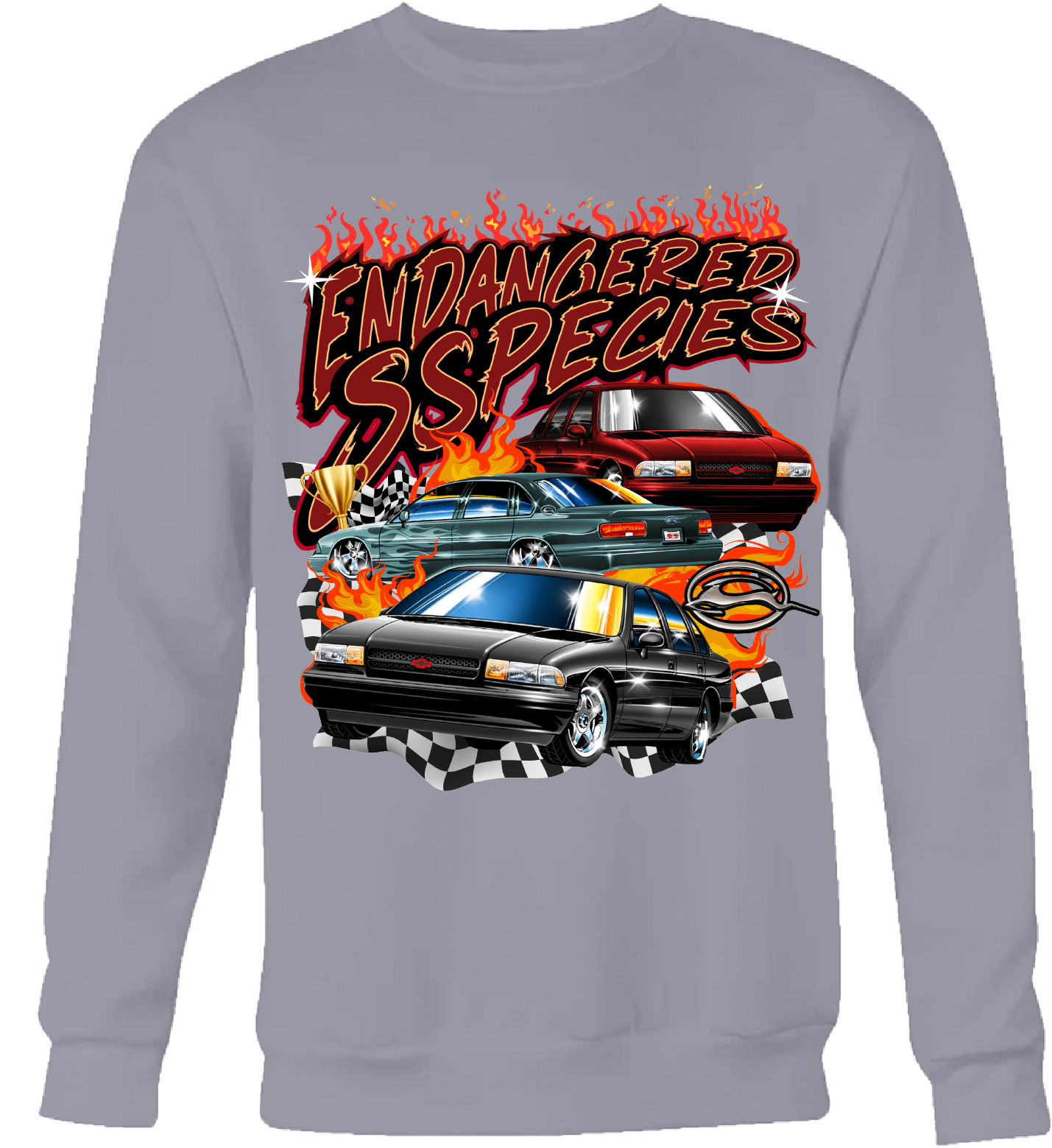 Kids Endangered SSpecies Crewneck DTF