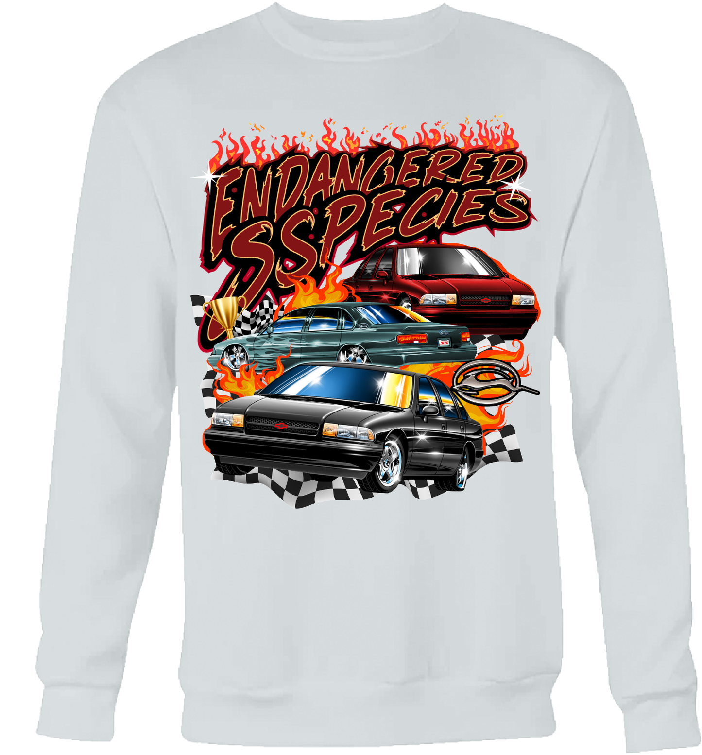 Kids Endangered SSpecies Crewneck DTF