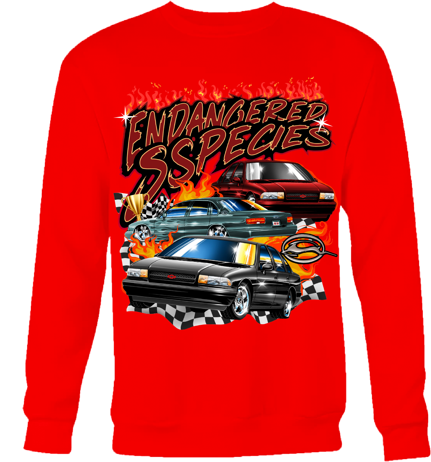 Kids Endangered SSpecies Crewneck DTF