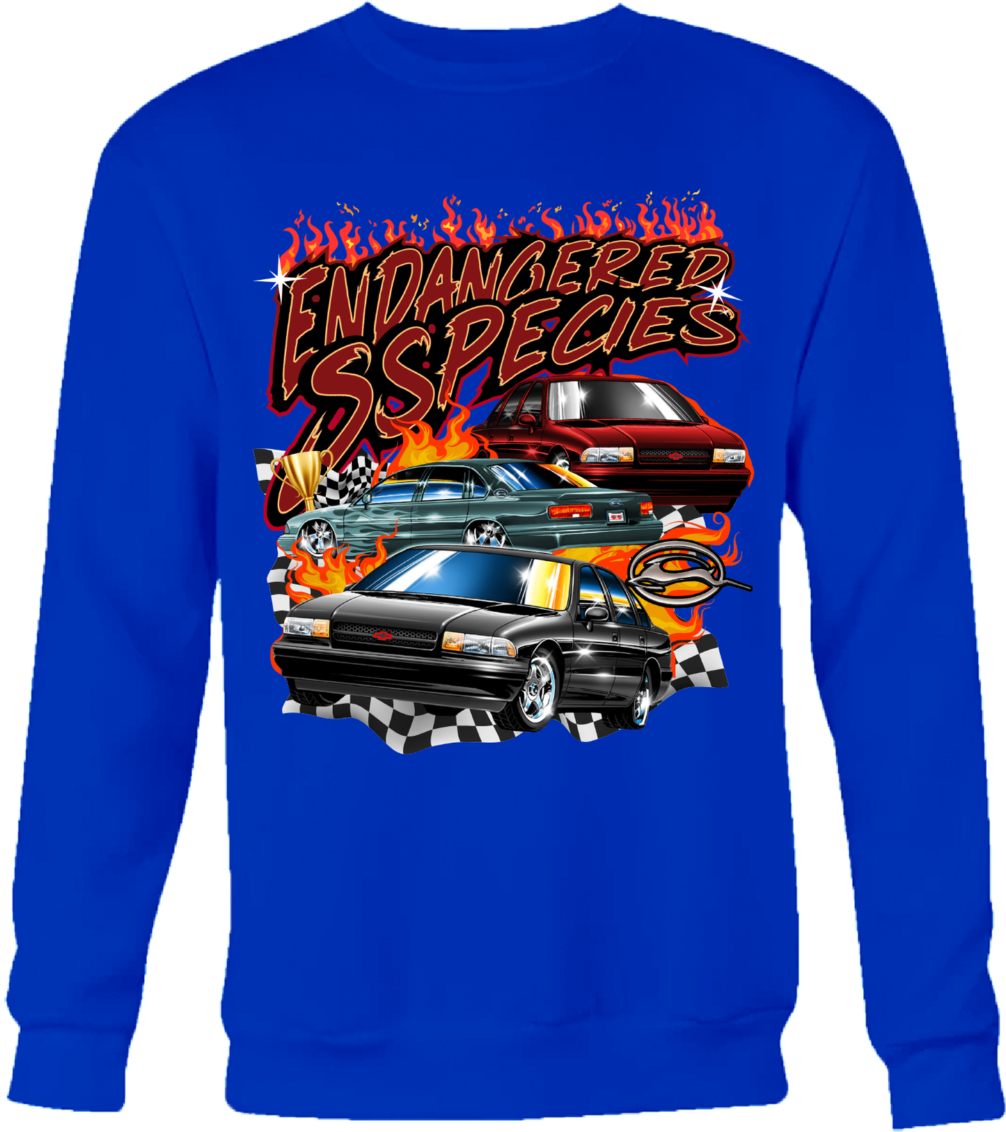 Kids Endangered SSpecies Crewneck DTF