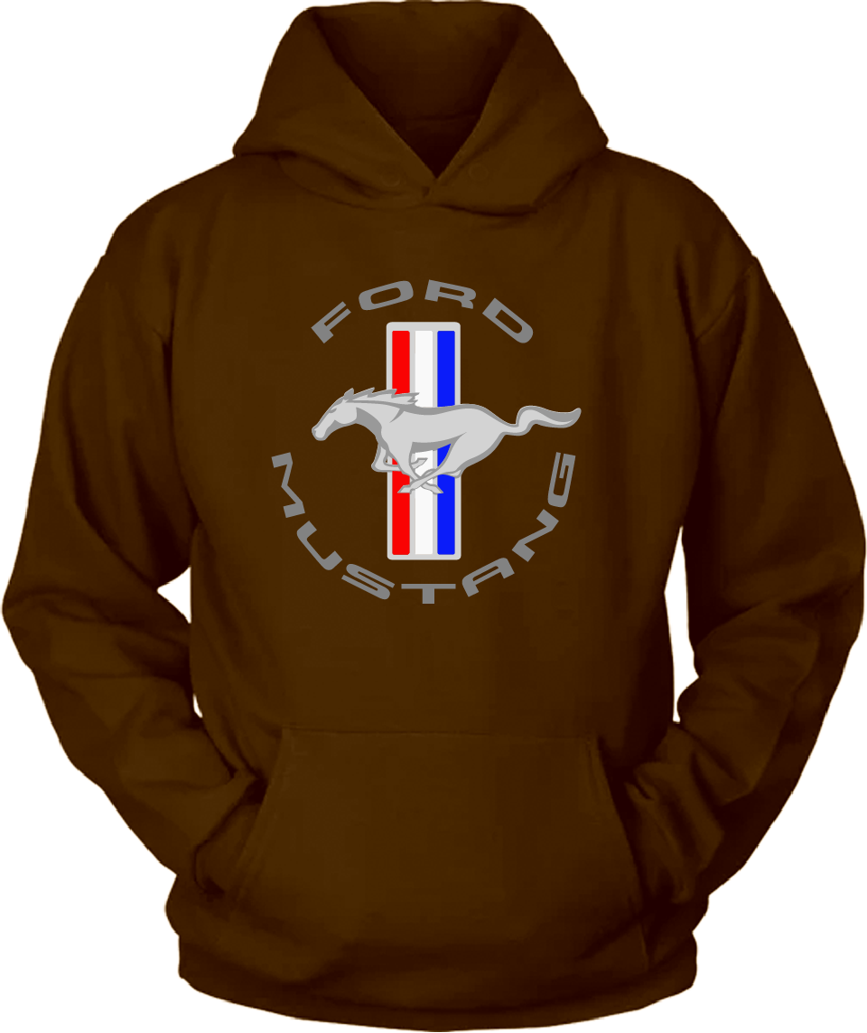 Reflective Ford Mustang Logo Hoodie
