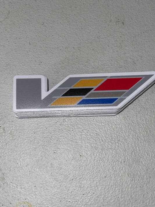 CTS-V logo sticker