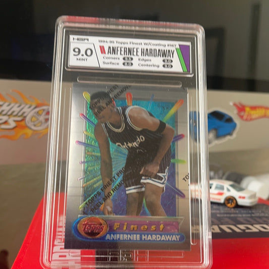 Anfernee Hardaway Topps Finest Holochrome Graded 9.0
