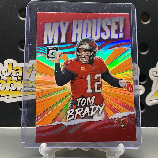 2021 Donruss Optic TOM BRADY My House Insert Holo Silver Prizm Refractor