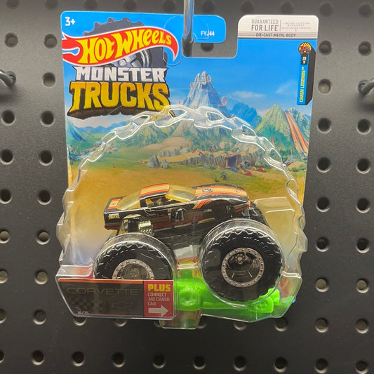 Hot Wheels Monster Truck 84 Corvette Crash Legends