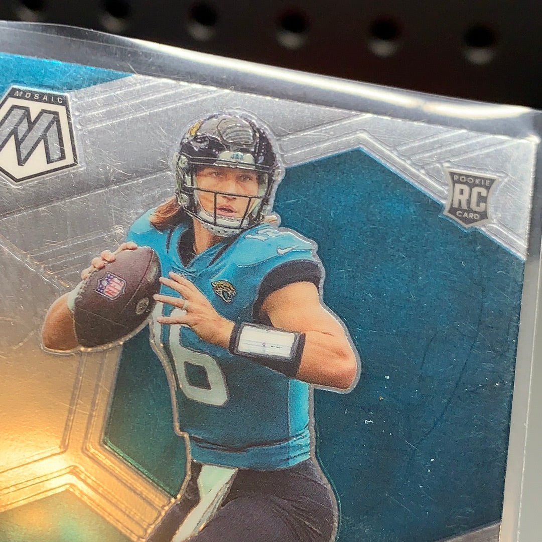 2021 Panini Mosaic TREVOR LAWRENCE NFL DEBUT BASE RC Jaguars #241