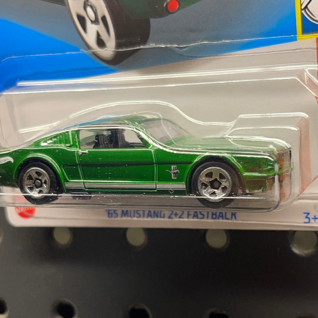 Hotwheels #1/10 Muscle Mania #192/250 HW '65 MUSTANG 2+2 FASTBACK