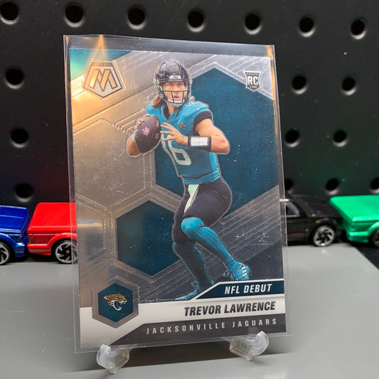 2021 Panini Mosaic TREVOR LAWRENCE NFL DEBUT BASE RC Jaguars #241