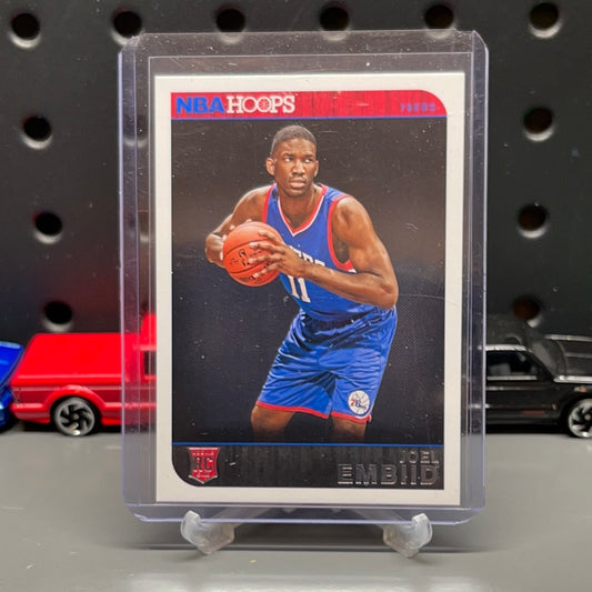 2014-2015 Nba Hoops Joel Embiid Rookie Card #263