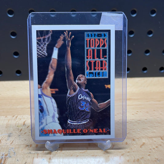 1993-94 TOPPS ALL STAR 3RD TEAM # 134  SHAQUILLE O'NEAL , MAGIC