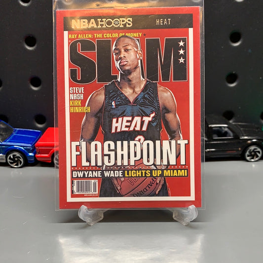 2021-22 Panini NBA Hoops Heat DWAYNE WADE SP Slam Cover