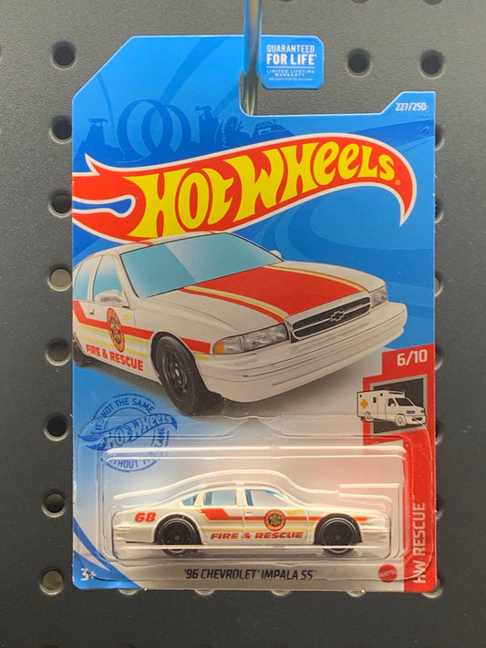 Hot Wheels '96 Chevy Impala SS Fire & Rescue