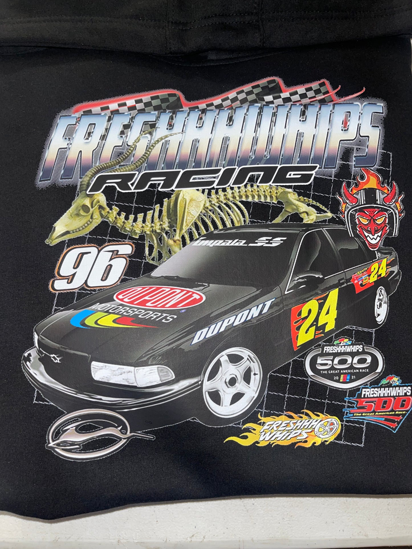 FreshhhWhips 500 Racing Impala Hoodie