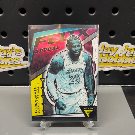 2020 Panini Flux Appeal Lebron James #10 Silver Prizm Lakers