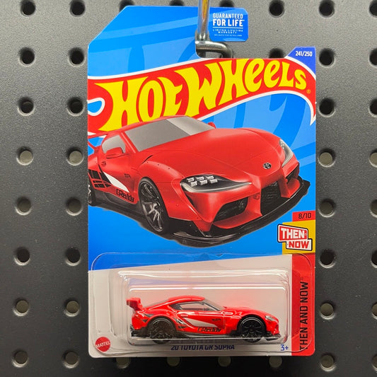 ‘20 Toyota GR Supra /  Then And Now / Hot Wheels 2022 241/250