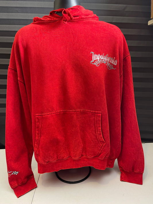 Impalafornia ‘64 Impala lifeSStyle Acid wash hoodie