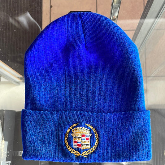 Cadillac logo skully blue