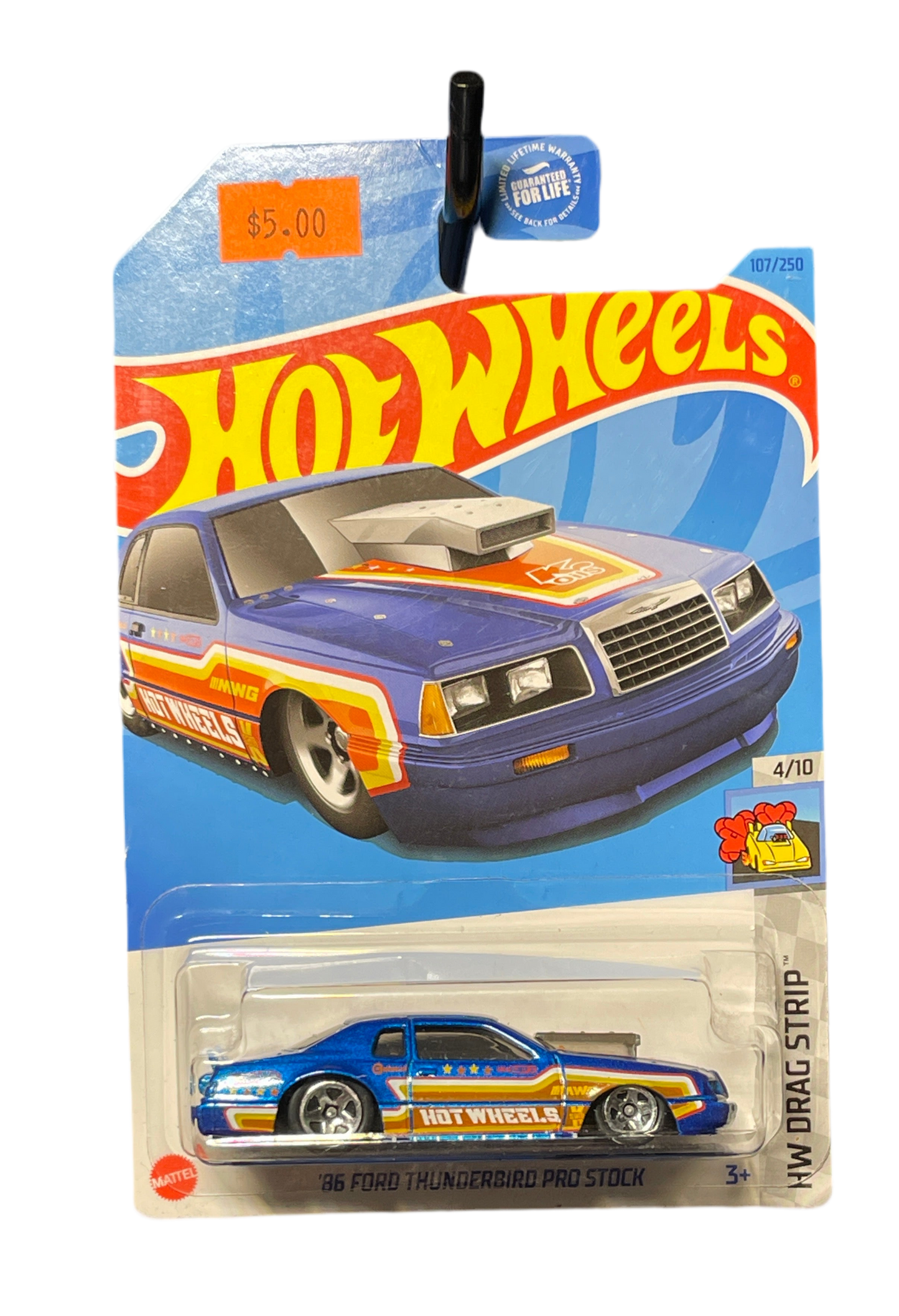Hot Wheels ‘86 Ford Thunderbird Pro Stock HW Drag Strip