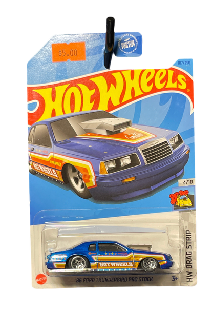 Hot Wheels ‘86 Ford Thunderbird Pro Stock HW Drag Strip