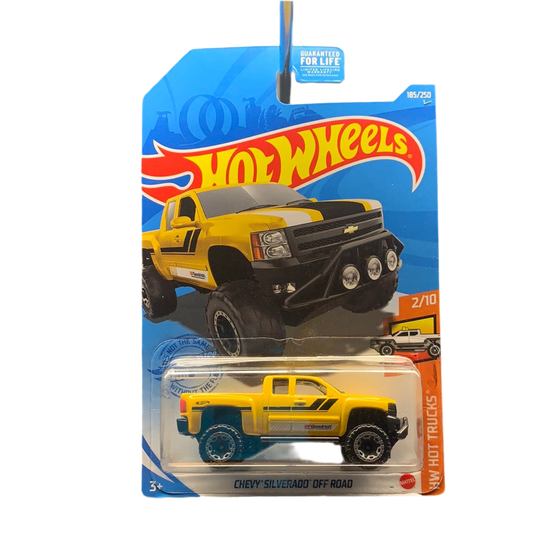 Hot Wheels Chevy Silverado Off-Road Hot Trucks