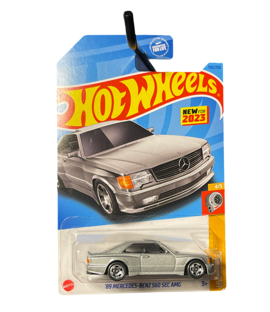 Hot Wheels ‘89 Mercedes Benz 560 SEC AMG HW Turbo Silver