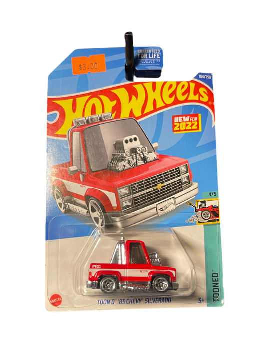 Hot Wheels Toon’D ‘83 Chevy Silverado Tooned 4/5