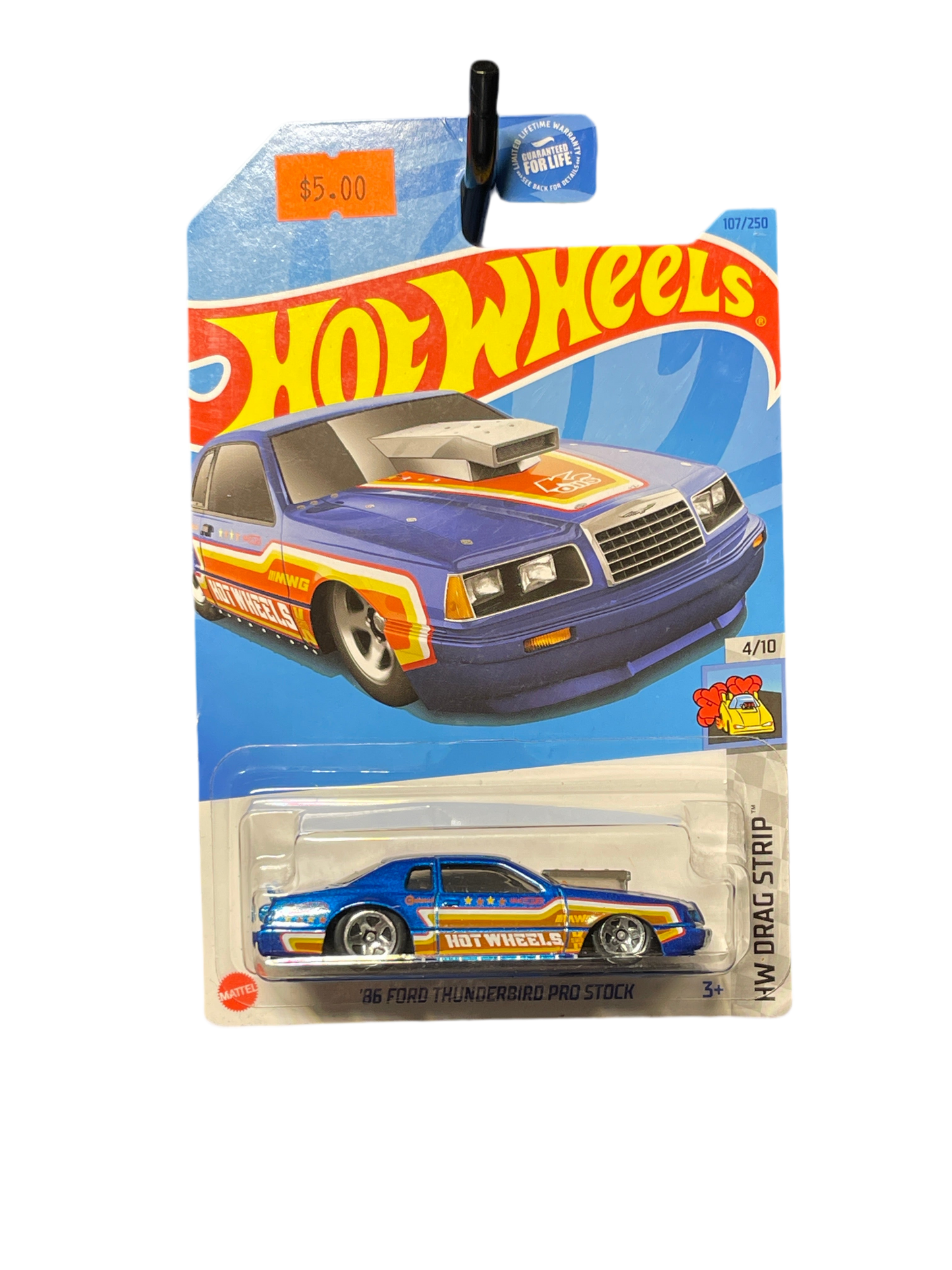 Hot Wheels ‘86 Ford Thunderbird Pro Stock HW Drag Strip